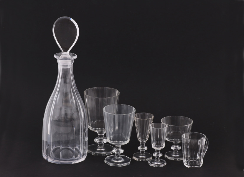 Glasservis, "Karlberg", Elis Berg för Kosta