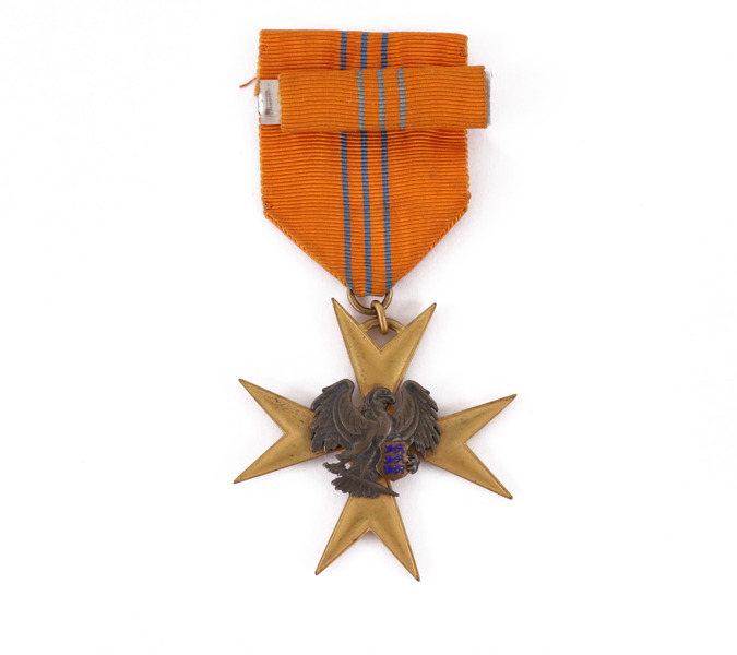 Ordensmärke, "The Order of the cross of Eagle", Estland, daterad 1928