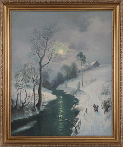 Okänd konstnär, daterad 1916