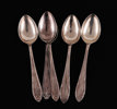 Kaffeskedar 5st, silver