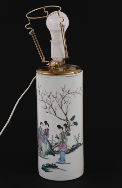 Bordslampa/vas, Kina, 1900-tal