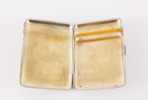 Cigarettetui i sterlingsilver, England, daterat 1917