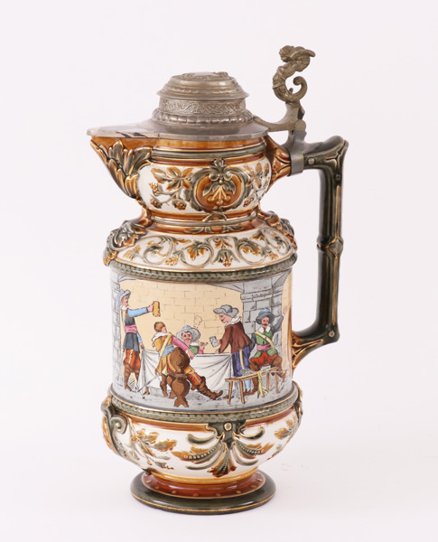 Serveringskanna, Rörstrand, 1800-talets slut