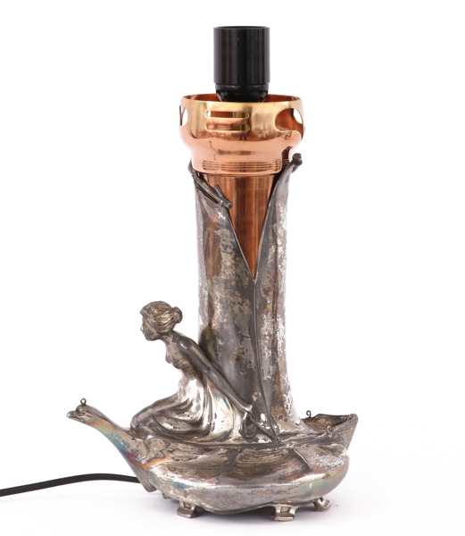 Bordslampa, jugend, 1900-talets början