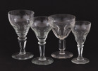 Glasservis, 1900-talets första hälft