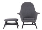 Fåtölj med fotpall, "Benarp", IKEA, 2000-tal