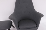 Fåtölj med fotpall, "Benarp", IKEA, 2000-tal