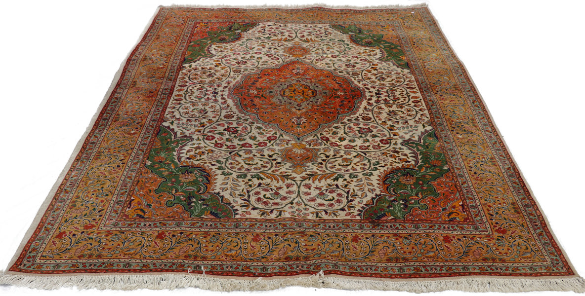 Handknuten matta, orientalisk