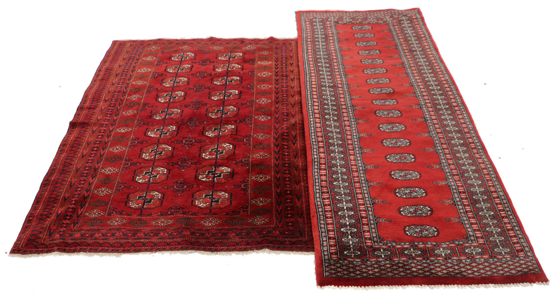 Handknutna mattor 2st, orientaliska