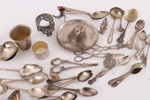 Parti silverföremål, bl.a. sterling