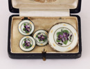 Brosch och knappar 3st, sterlingsilver