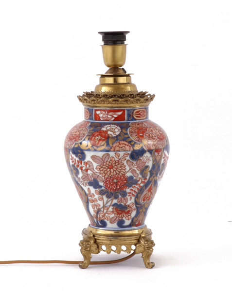 Bordslampa, Imari, 18/1900-tal