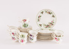 Kaffeservis, "Flower of the month", Royal Albert, England