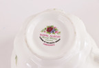 Kaffeservis, "Flower of the month", Royal Albert, England