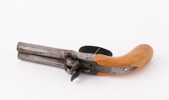 Dubbelpipig slaglåspistol, 1800-tal