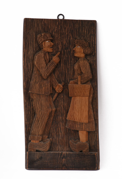 Träskuren tavla, 1900-talets andra hälft