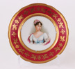 Tallrik, Gardner, Moskva, Ryssland, 1800-tal