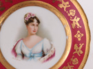 Tallrik, Gardner, Moskva, Ryssland, 1800-tal