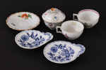 Porslin 6 delar, Meissen, Tyskland