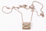 Halsband med hänge, silver, Karin Ferner, Falun