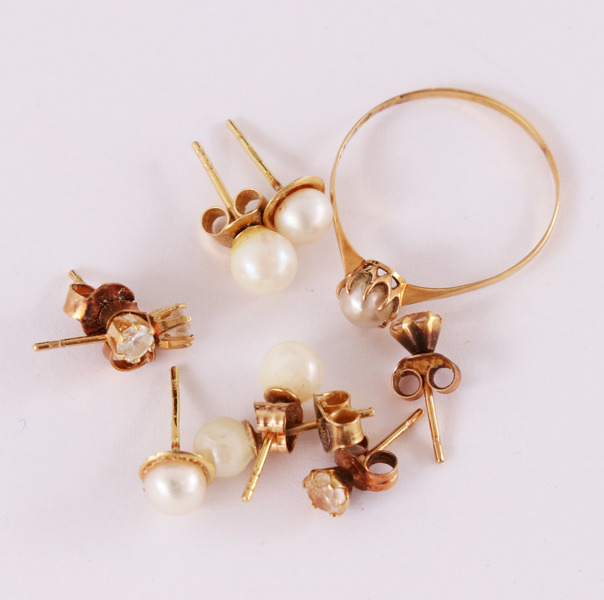 Smycken 10 delar, 18k