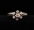 Ring i 18k vitguld