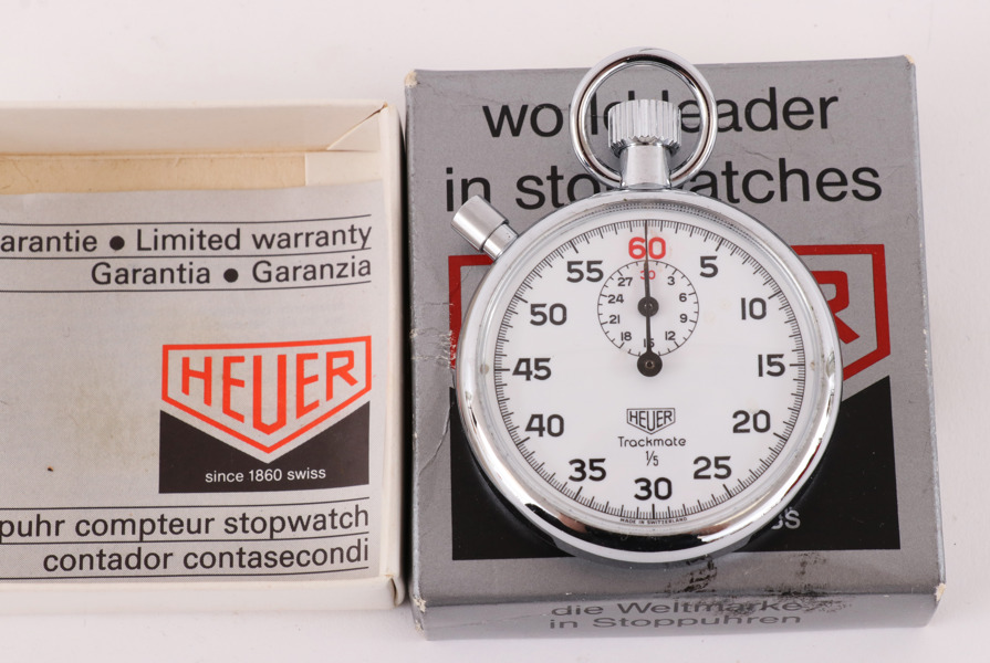 Stoppur, Heuer, "Trackmate"