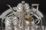Kaffeservis 4 delar, silver, 1900-talets första hälft