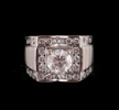 Ring i 18k vitguld
