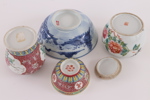 Orientaliska föremål 4 delar, bl.a. 18/1900-tal
