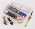 Armbandsur 7st, Swatch, bl.a. POP
