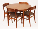 Matsalsmöbel 5 delar, 1950/60-tal