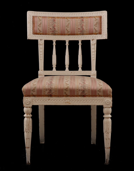 Stol, sengustavianskt Stockholmsarbete, omkring år 1800