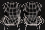 Stolar ett par, "Sidechair", Harry Bertoia