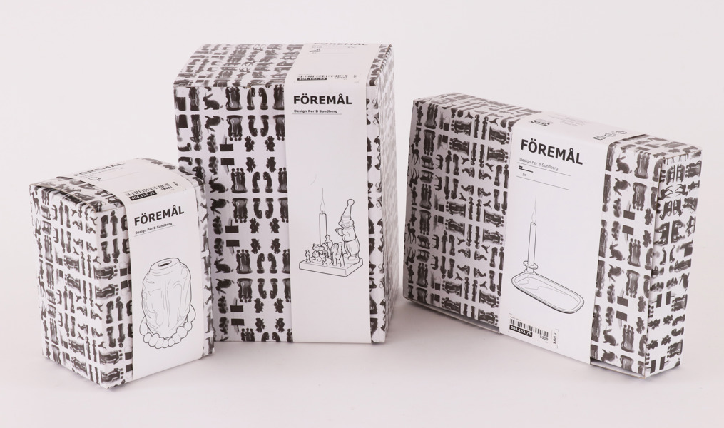 Objekt 3st, "Föremål", Per B Sundberg för IKEA