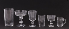 Glasservisdelar, "Karlberg", Elis Berg för Kosta