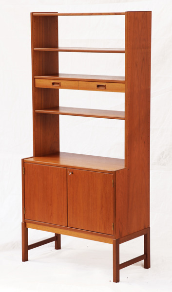 Bokhylla, 1950/60-tal