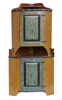 Golvhörnskåp, gustaviansk allmoge, 1800-talets början