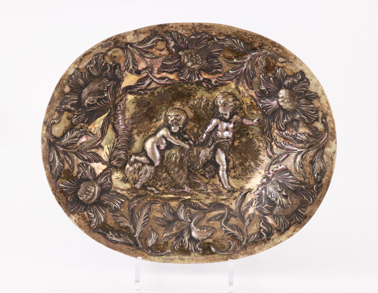 Presenterfat i silver, barock, Tyskland, 1600-tal