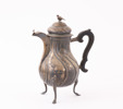 Kaffekanna i sterlingsilver, rokokostil, Danmark, 1916