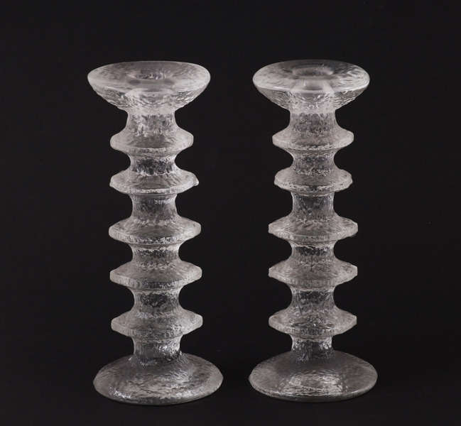 Ljusstakar ett par, "Festivo", Timo Sarpaneva för Iittala