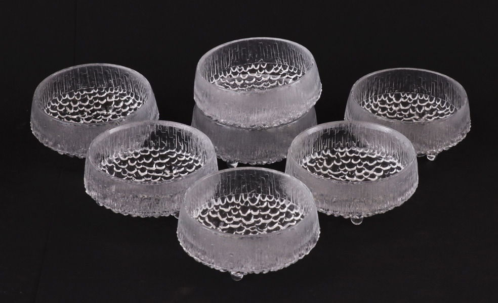 Dessertskålar 9st, "Ultima Thule", Iittala