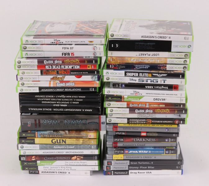 Parti spel, XBOX, Playstation, m.m.