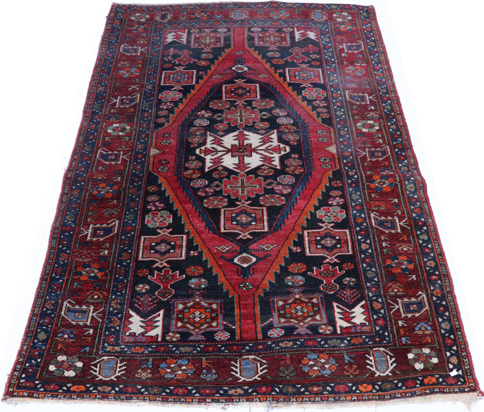 Handknuten matta, orientalisk
