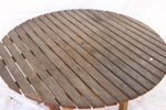 Trädgårdsbord, 1900-talets andra hälft