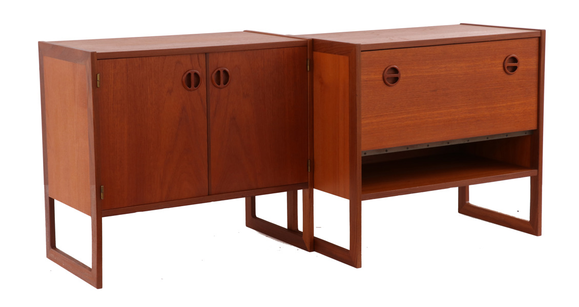 Skåp 2st, Arne Wahl Iversen för IKEA, 1960-tal