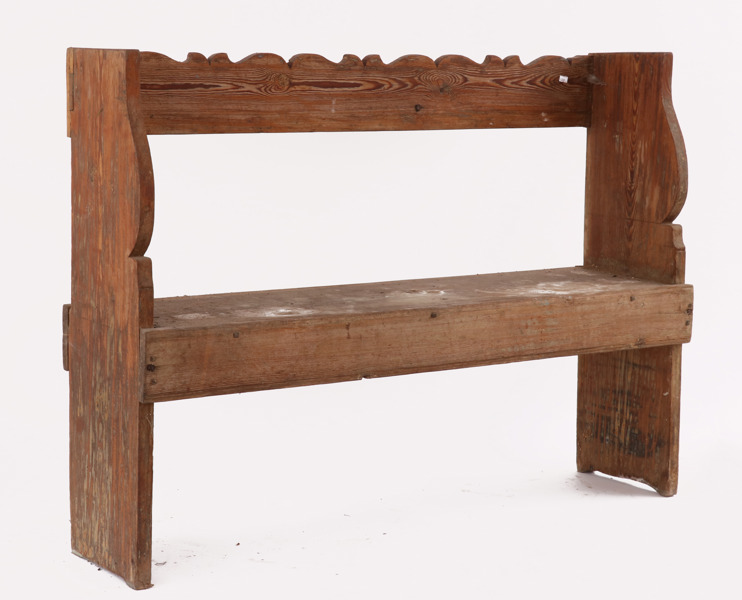 Bänk, allmoge, 1800-tal