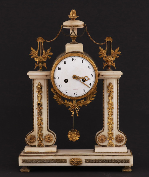 Bordspendyl, Louis XVI, 1700-talets slut