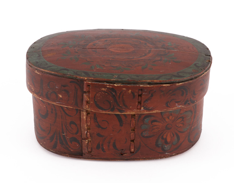 Svepask, allmoge, daterad 1851
