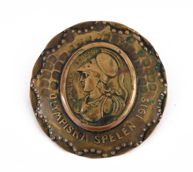 Brosch, Olympiska Spelen, Stockholm, 1912